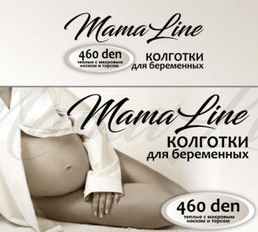 Колготки Mama Line черный