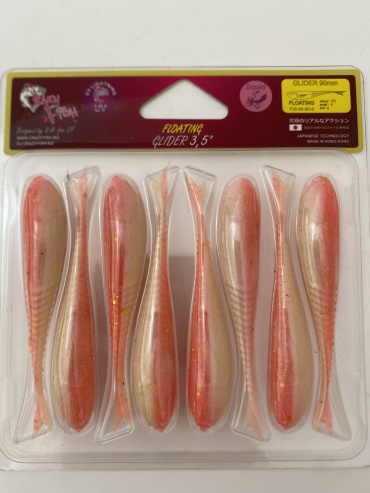 Мягкая приманка Crazy Fish Glider 3,5 8 шт 90 мм F36-90-9D-6