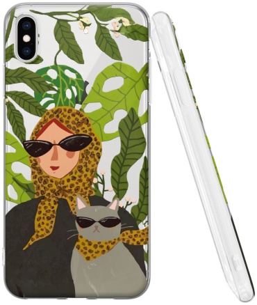 Чехол Mcover для Apple iPhone Xs Max рисунок
