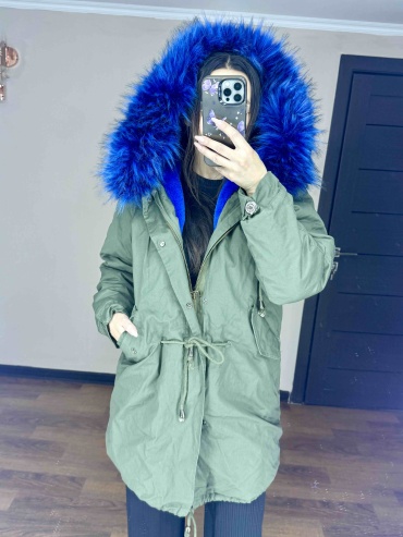 Парка FASHION хаки
