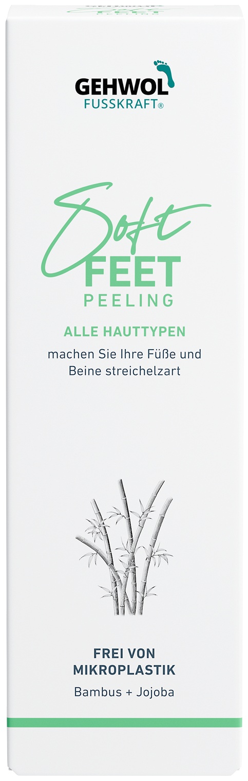 GEHWOL пилинг Пилинг «Бамбук и жожоба», 125 мл Fusskraft Soft Feet Peeling для ног 125 мл