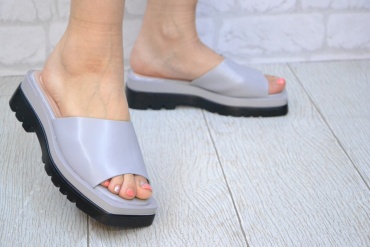 Сабо GLAMOUR голубой