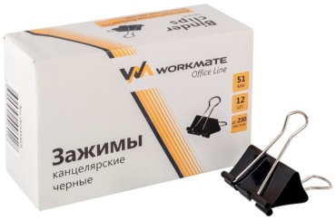 Зажим классический Workmate 51, 12 шт