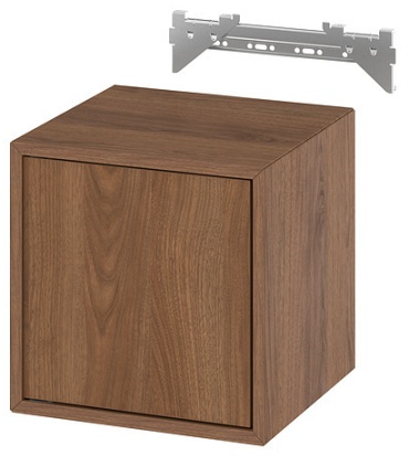 Полка IKEA EKET, 35х35x35 см, коричневый
