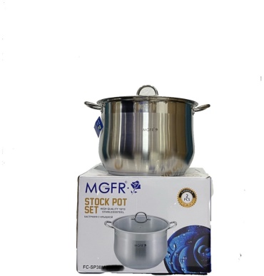 Кастрюля 26 л, MGFR SP36M  нержавеющая сталь