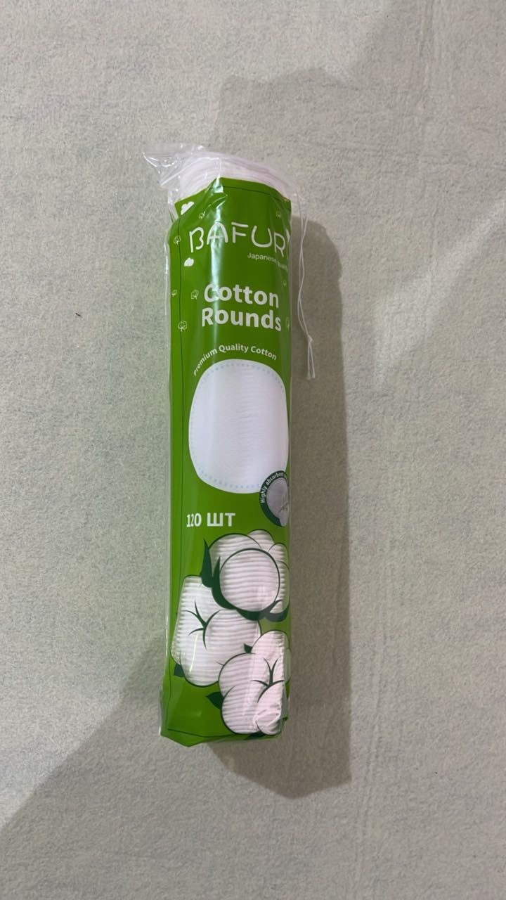 BAFURI ватные диски Cotton Rounds 120 шт