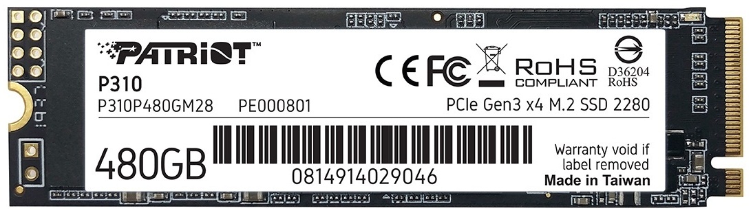 SSD Patriot P310P480GM28 480 ГБ