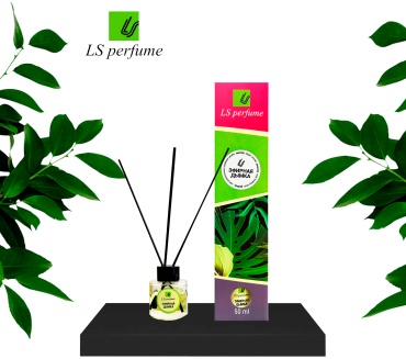 Диффузор с палочками LS Perfume персик, мандарин, апельсиновый цвет 50 мл
