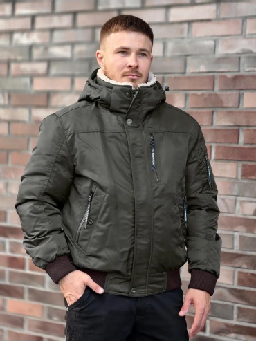 Бомбер хаки