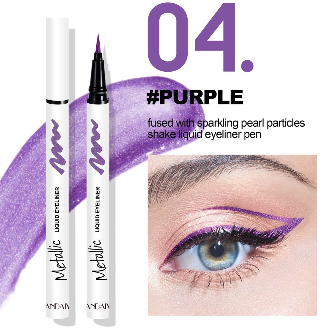 Metallic подводка-фломастер фиолетовый 04 Purple