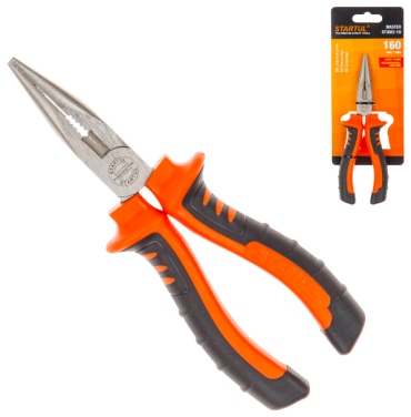 Startul длинногубцы ST3082-16 160 мм