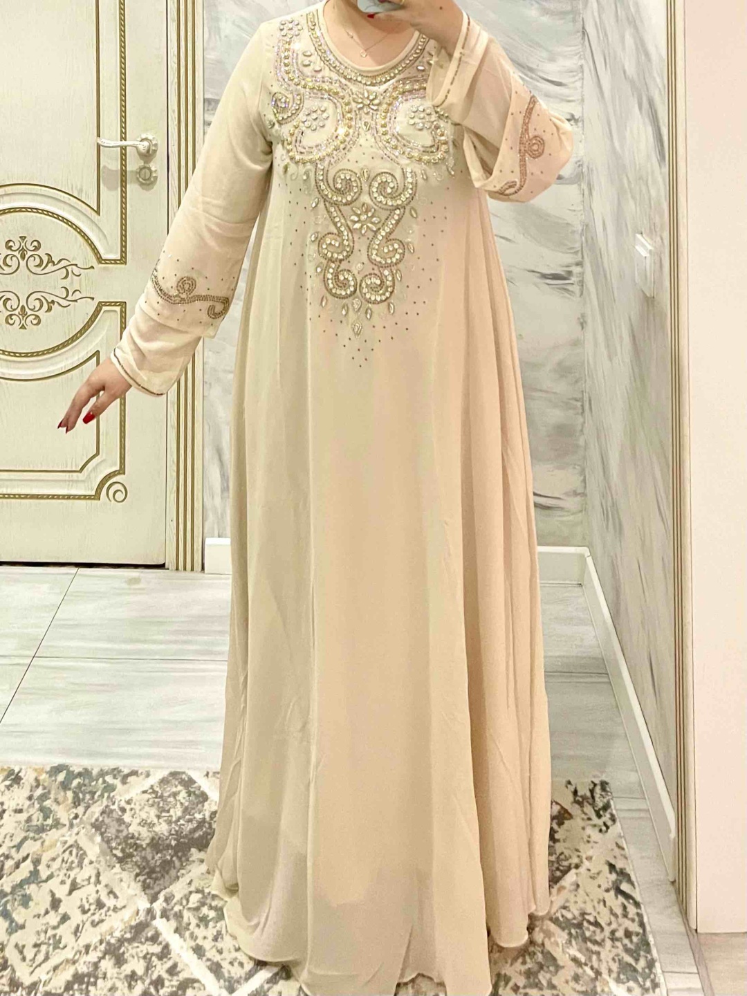 Вечернее платье Anara.Dresses бежевый