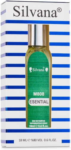 Silvana M808 ESENTIAL парфюмерная вода EDP 18 мл, для мужчин