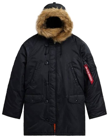 Парка Alpha Industries черный