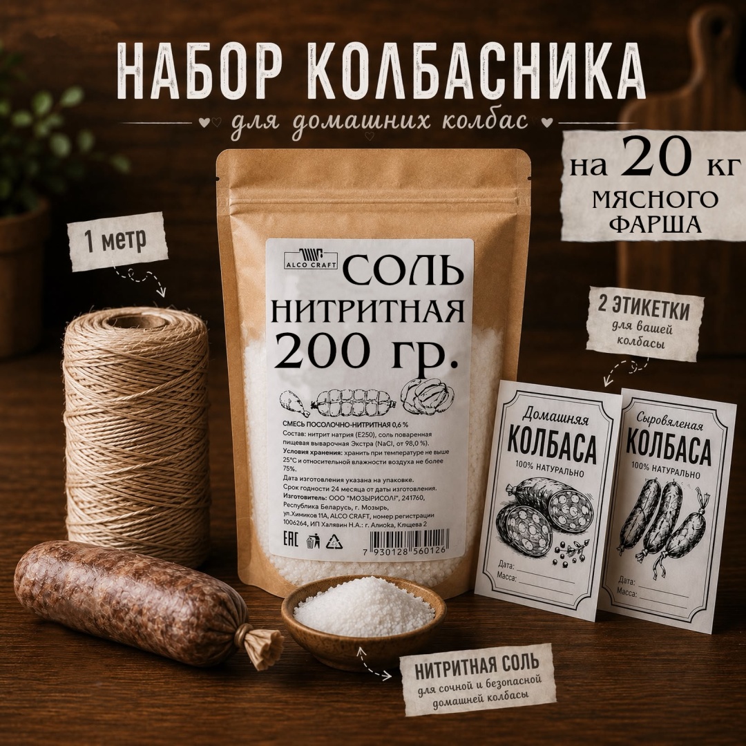 Alco Craft набор колбасника Набор колбасника 200