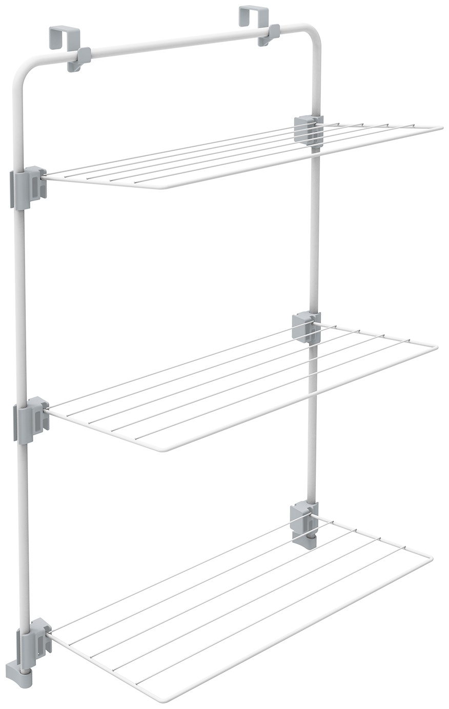 Сушилка навесная Nika 35x58x88 см, кол-во уровней: 3, металл
