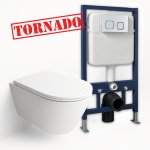 Crapper&amp;Co унитаз с инсталляцией Cetus Z - Soft Design 7006, санфарфор