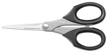 KAI 1140ST ножницы вышивальные, 5,5" (140мм) серебристый, черный