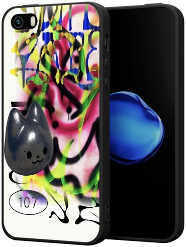 Чехол для Apple iPhone 5, iPhone 5S, iPhone SE рисунок