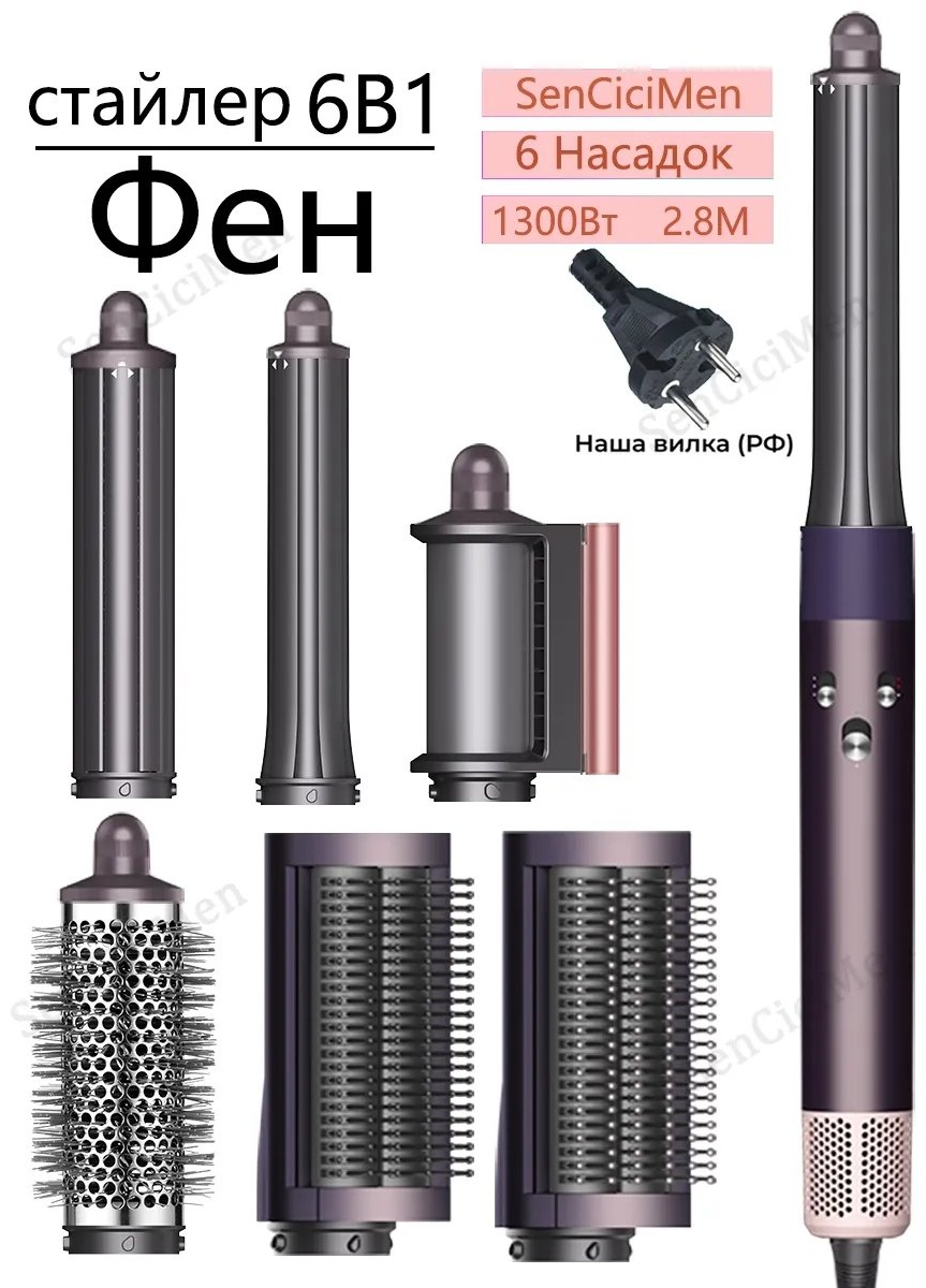 Sencicimen 449748434 компактный фен розовый
