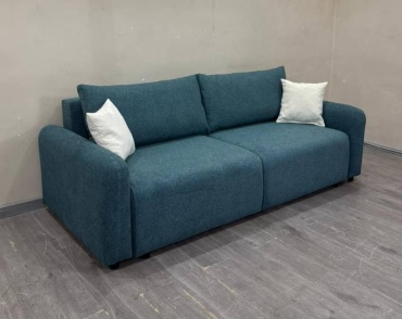 Диван TURAN HOME Prima, 235х100 см, обивка ткань, зеленый