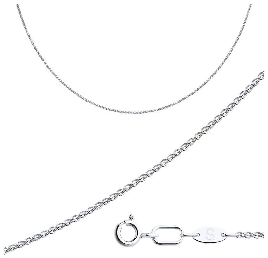 ALMAZ LP04269 длина 40 см, вес 1.42 г золото, плетение якорное