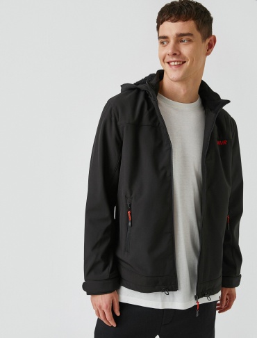 Демисезонная куртка Koton черный