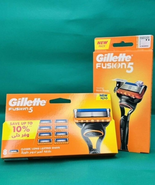 Gillette Fusion 5 бритвенный станок 1 шт + сменные кассеты 10 шт