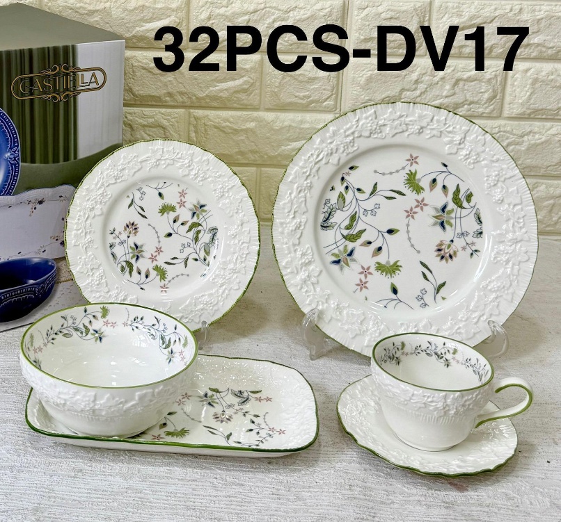 Сервиз на 6 персон Maraj SANI-SHOP, предметов: 32, чайно-столовый, керамика