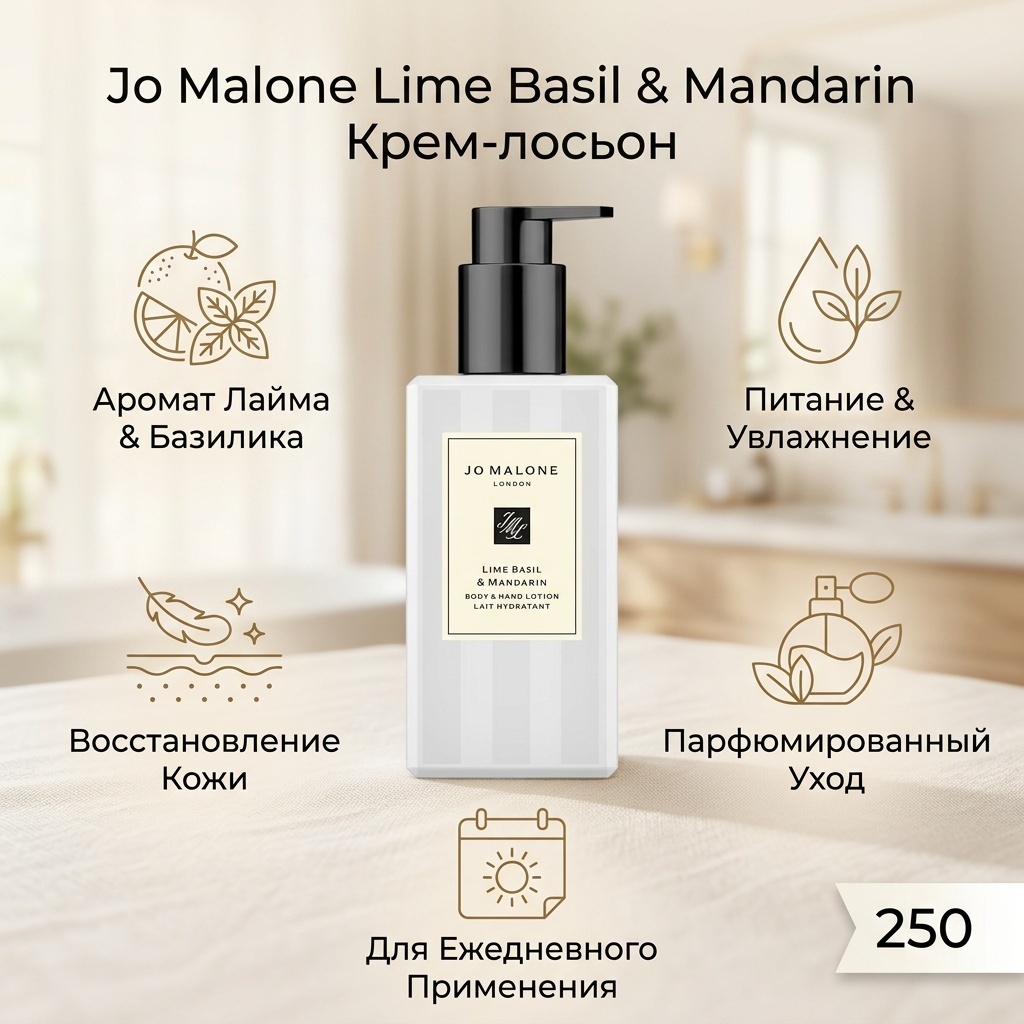 Jo Malone Lime Basil Mandarin крем-лосьон для тела 250 мл
