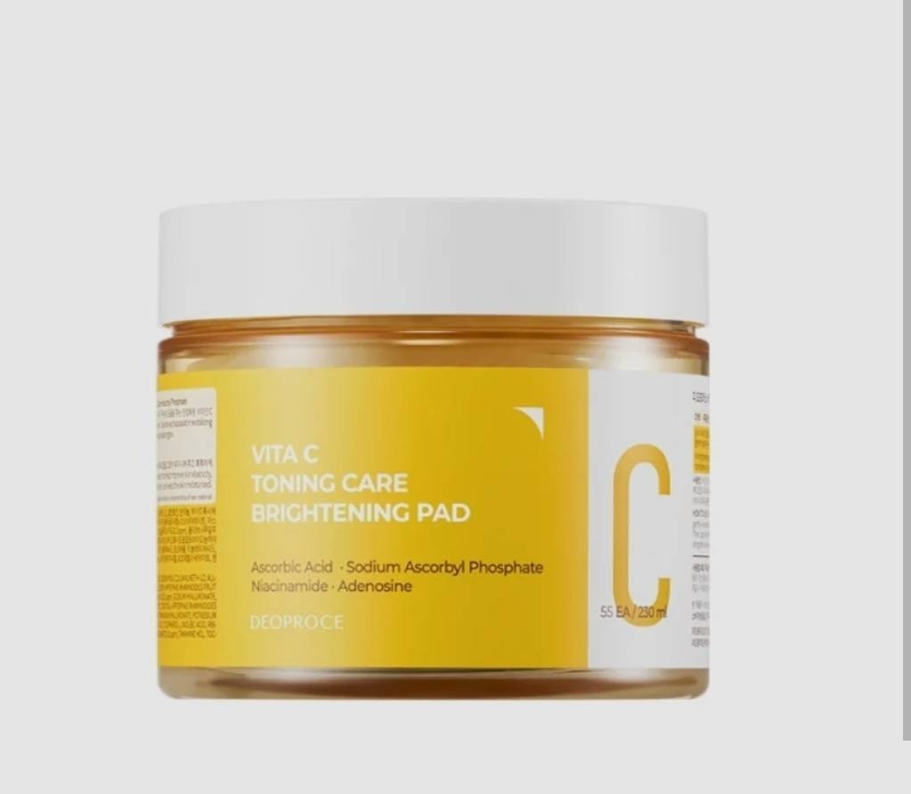 Deoproce тонер VITA C TONING CARE BRIGHTENING PAD 230 мл