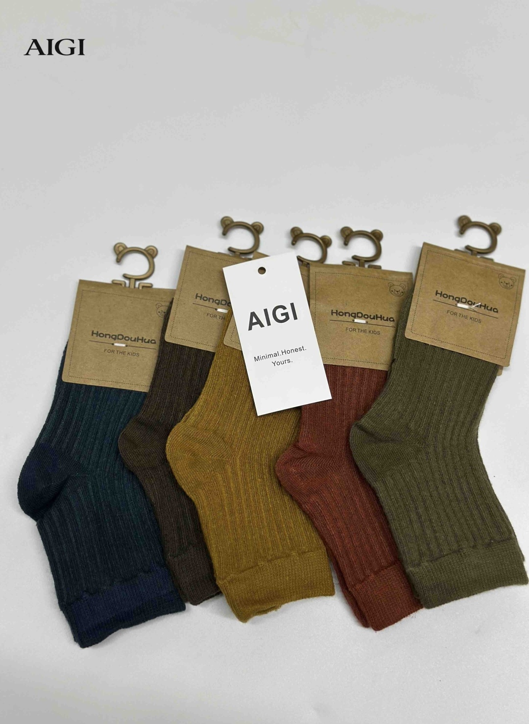 Носки AIGI N77 мультиколор 12, 14
