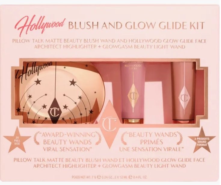 Charlotte Tilbury Blush and Glow Lide Kit набор декоративной косметики для женщин
