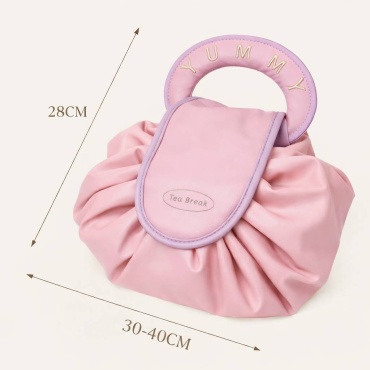 YUMMY косметичка искусственная кожа розовый 28X30 см
