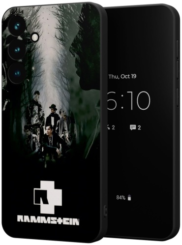 Чехол Mcover для Samsung S24 FE рисунок