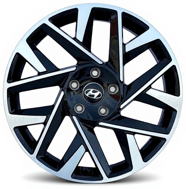 RNO 1072 7.5x20/5x114.3 D67.1 ET48 4 диска черный, серебристый