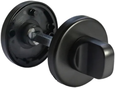 MORELLI завертка LUX WC R5 NERO , накладной