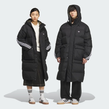 Зимняя куртка adidas черный, белый