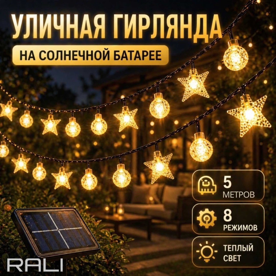 Уличный светильник подвесное RALI 500 см