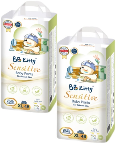 Подгузники-трусики BB Kitty XL, 96 шт