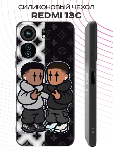 Чехол для POCO Redmi 13C, C65 рисунок