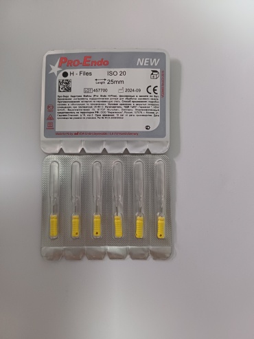 Pro-Endo файл эндодонтический 457700 6 шт