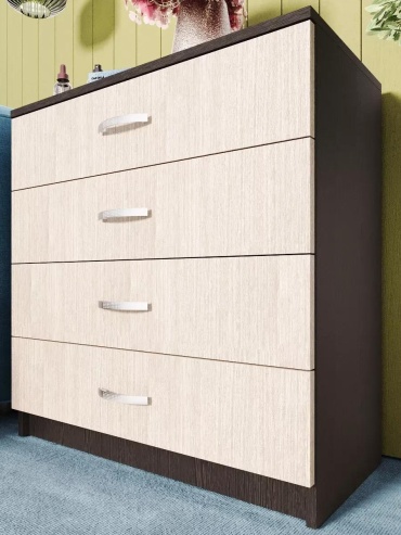 Комод ASOMI 7EE5AF2CAAE6D234, 70x33x72 см, коричневый, бежевый