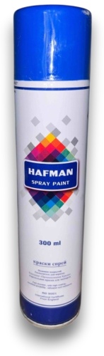 HAFMAN краска ISO9001 тон синий, 300 мл
