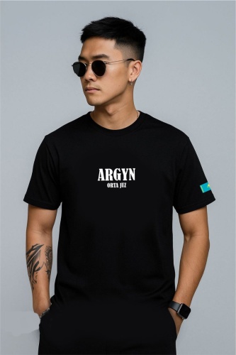 Футболка Darlex ARGYN черный, серый