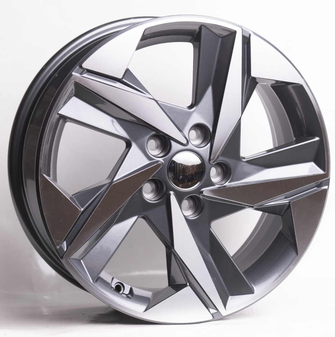 LKN 086 7x17/5x114.3 D67.1 ET49 4 диска графит
