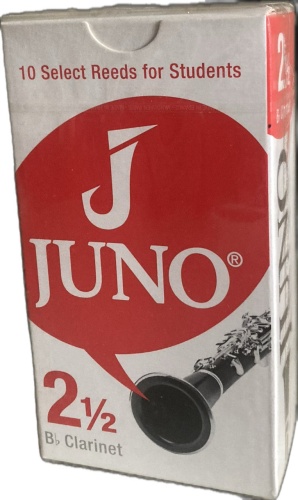 Трости для кларнета Bb Vandoren JCR0125 Juno, № 2.5, 10 шт.