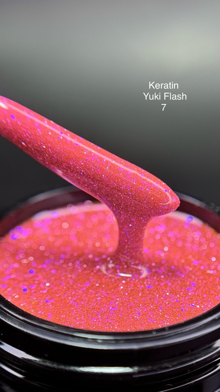 Novel гель Keratin Yuki Flash 7 15 мл