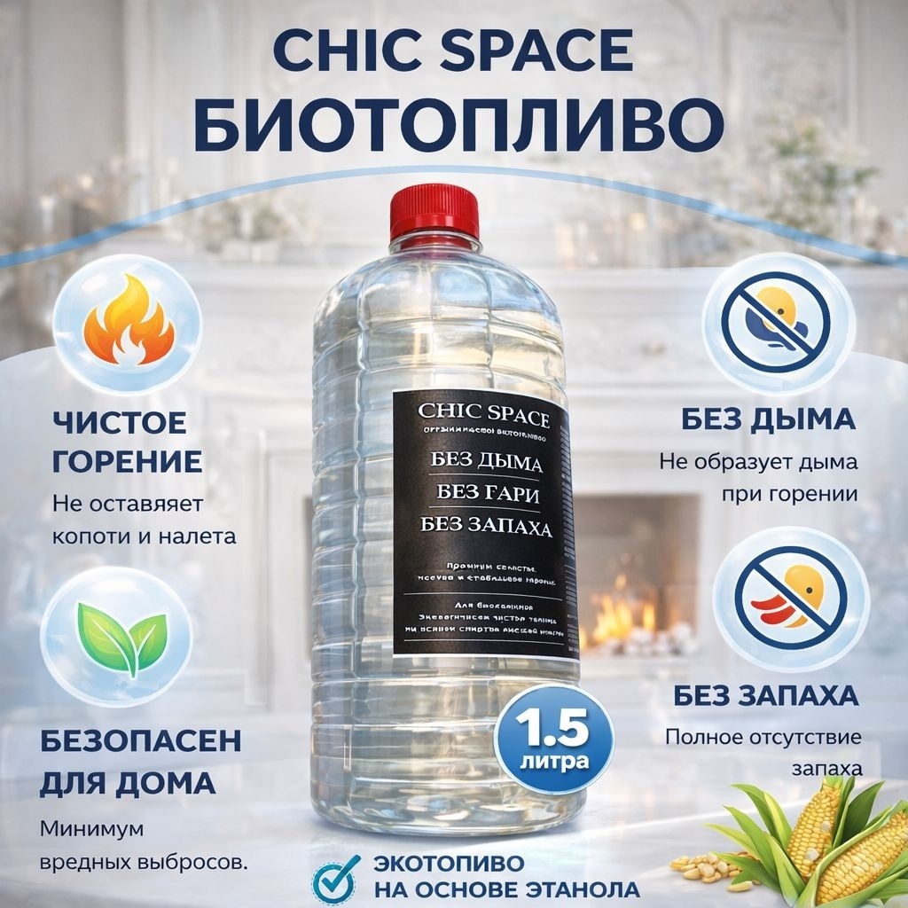 Биотопливо CHIC SPACE Biofuel 1.5 л