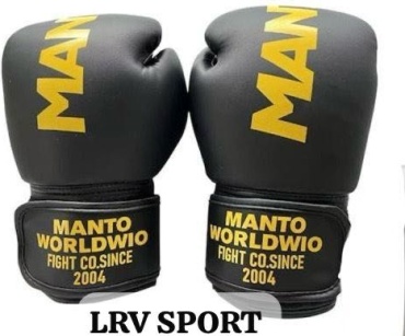 Боксерские перчатки Manto 10 oz черный